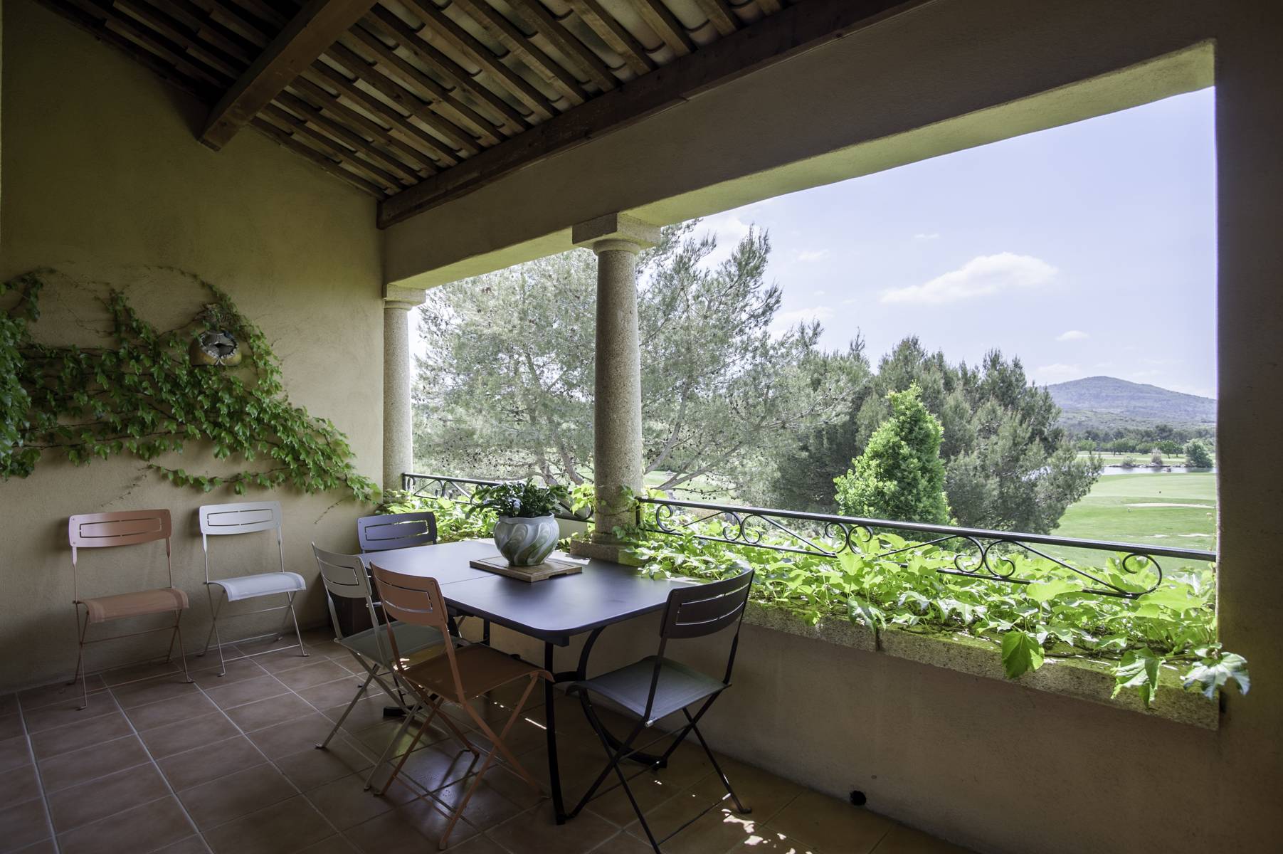 à vendre appartement dernier étage piscine parking domaine de pont royal